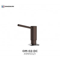 Дозатор для моющего средства ОМ-02-DC латунь/темный шоколад 4995021