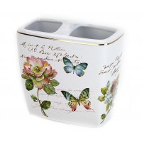Стакан для зубных щеток Avanti Butterfly Garden 13882B