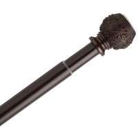 Карниз для ванной Carnation Home Fashions Sheffield Bronze 104-190см TSR-SH/67