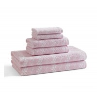 Полотенце для рук Kassatex Wavy Ballet Pink BWV-110-BLP