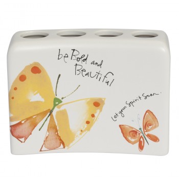 Стакан для зубных щеток Creative Bath Flutterby FLU60MULT