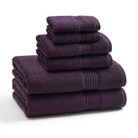 Полотенце банное Kassatex Long Twist Italian Plum LFO-109-ITP