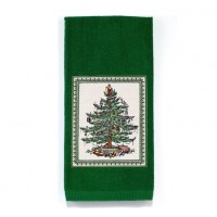 Полотенце кухонное с аппликацией Avanti Spode Christmas Tree 21523AKTG