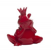 Статуэтка «Лягушка-Королева» (красная) D2020красная