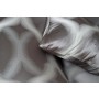 Диван двухместный с подушками (серый рисунок) L-01502
