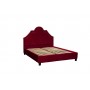 Кровать красная двуспальная с изголовьем Province RE