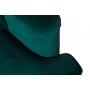 Кресло бархатное зеленое (с подушкой) 24YJ-7004-07342/1