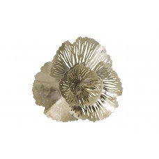 Декор настенный «Цветок» серебристый 37SM-1363-F1