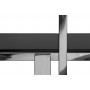 Стеллаж с черным стеклом 13RXSH3052-SILVER