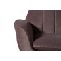 Кресло велюровое серо-розовое 46AS-AR3092-GPINK