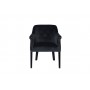 Кресло велюровое темно-серое 46AS-AR2357-DGREY