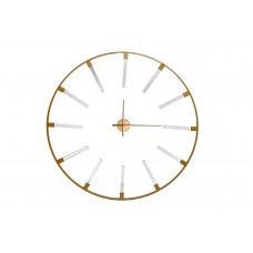 Часы настенные круглые золотые 19-ОА-6157
