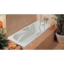 Чугунная ванна Roca Malibu 150x75 с отверстиями для ручек