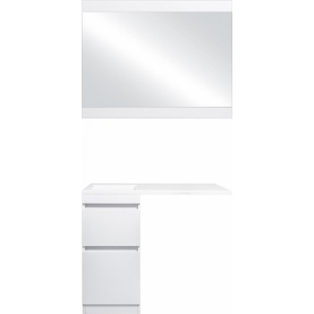 Мебель для ванной Style Line Даллас 100 Люкс Plus напольная, белая