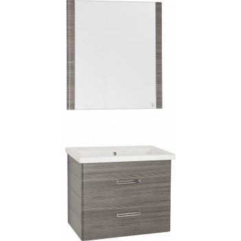 Мебель для ванной Style Line Лотос 70 Plus подвесная, шелк зебрано