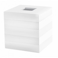 Бокс для салфеток Kassatex Cabana White ACL-TH-W