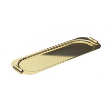 Поднос для аксессуаров овальный золото WINDISCH Сylinder Ribbed 51226O