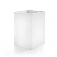Ведро для мусора без крышки 3SC Mood White MW65A (12л) белое