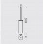 Ершик настенный Colombo Design Nordic B5207