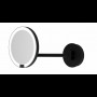Зеркало косметическое с led-подсветкой (х5) Decor Walther Round 0122460 черное