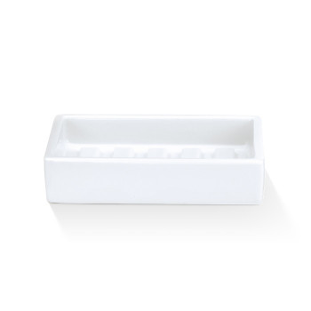 Decor Walther DW 615 Мыльница настольная, фарфор, цвет: белый