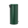 Мусорное ведро с педалью Brabantia NewIcon зеленое 304088 (30л)
