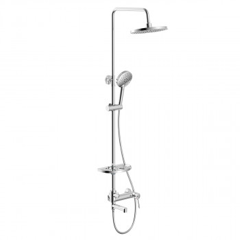 Душевая система с изливом Lemark Minima LM3862C