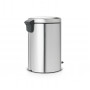 Мусорное ведро с педалью Brabantia NewIcon матовая сталь 111907 (20л)