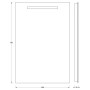 Зеркало с led подсветкой EVOFORM Ledline BY 2101 (50х75)