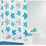 Штора для ванных комнат Fleur синий/голубой 180*200 47353