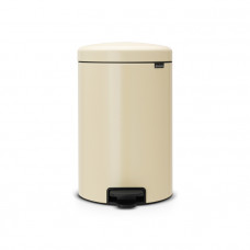 Мусорное ведро с педалью Brabantia NewIcon миндальное 113901 (20л)