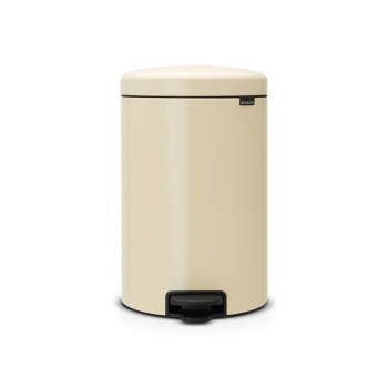 Мусорное ведро с педалью Brabantia NewIcon миндальное 113901 (20л)