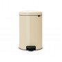 Мусорное ведро с педалью Brabantia NewIcon миндальное 113901 (20л)
