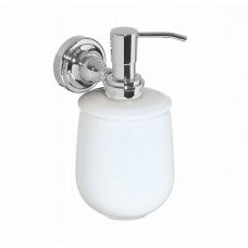 Дозатор для жидкого мыла настенный Camelos Rychmond Chrome H1621K керамика