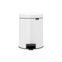 Мусорное ведро с педалью Brabantia NewIcon белое 280429 (2х2л)