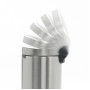 Мусорное ведро с педалью Brabantia NewIcon матовая сталь 112164 (3л)