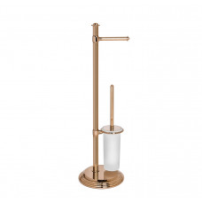 Стойка для ершика с бумагодержателем Colombo Design Hermitage B3318.OA бронза