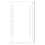 Зеркало с led подсветкой EVOFORM Ledline BY 2124 (60х120)