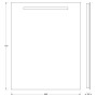 Зеркало с led подсветкой EVOFORM Ledline BY 2103 (60х75)
