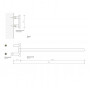 Decor Walther Mikado HTH1 Полотенцедержатель поворотный 40см, подвесной, цвет:  розовое золото