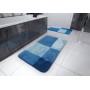 Коврик для ванной комнаты Pisa синий/голубой 55*50 717833