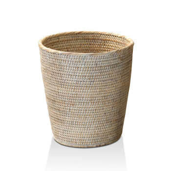 Корзина для мусора из ротанга Decor Walther Basket PK 0922191 бежевая