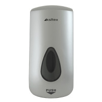 Диспенсер для мыла Ksitex SD-1068BD-1000 серебро (1л)