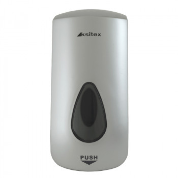 Диспенсер для мыла Ksitex SD-1068BD-1000 серебро (1л)
