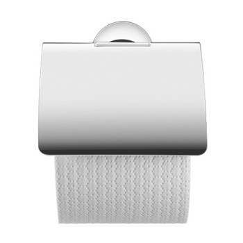 Бумагодержатель с крышкой Duravit Starck T 0099401000 хром