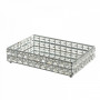 Подставка для предметов 41 см Kassatex Crystal Silver CRY-TR-SLV