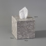 Бокс для салфеток квадратный Kassatex Lotus Beige LOS-TH-BGE