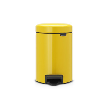 Мусорное ведро с педалью Brabantia NewIcon желтое 113123 (3л)