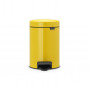 Мусорное ведро с педалью Brabantia NewIcon желтое 113123 (3л)