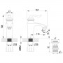 Смеситель с донным клапаном Lemark Brava LM4706G золото